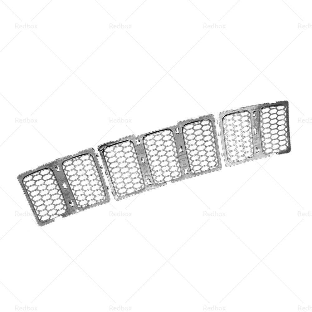 Front Grill Mesh Grille Insert Cover Kit Suitable For Jeep Grand Cherokee 14-16-3
