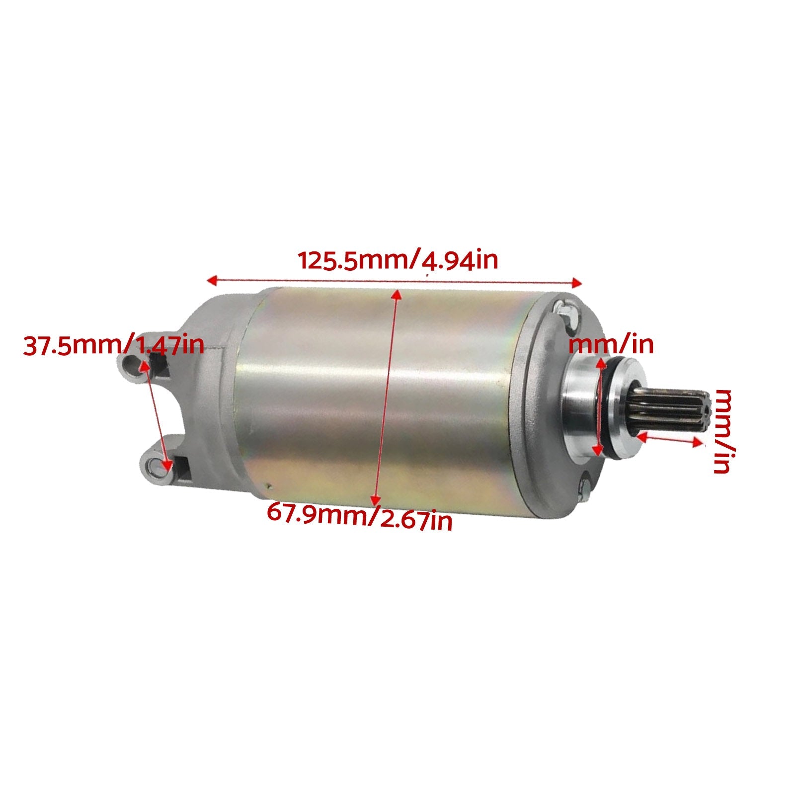 Starter Motor Suitable For Triumph Speed Triple 955/1050 Daytona 955i Tiger 955i-2