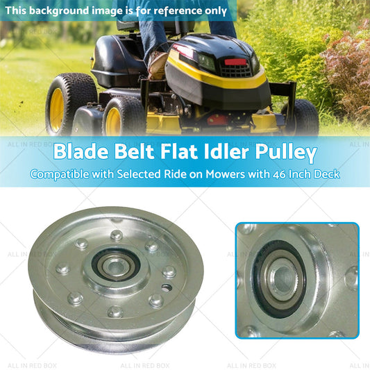 Blade Belt Flat Idler Pulley Suitable for MTD Cub Cadet Ride on Mowers 756-0627-1