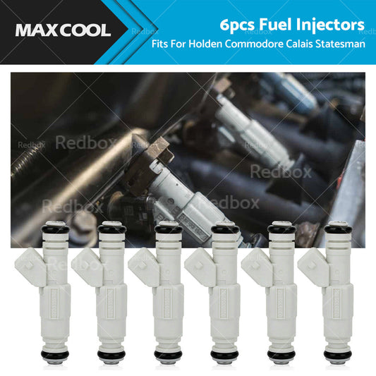 6pcs Fuel Injectors For Holden Commodore Calais Statesman 3. 8L V6 0280155868?-0