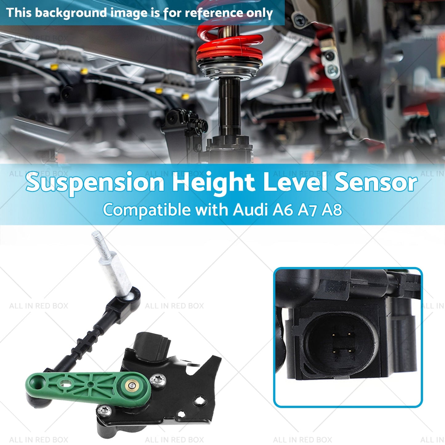 4H0941285G Front Left Suspension Height Level Sensor Suitable for Audi A6 A7 A8-2
