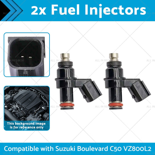 2x Fuel Injectors Suitable for Suzuki Boulevard C50 VZ800L2 2012 15710-26GA0-1