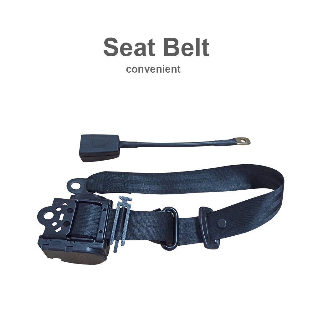 Universal 1 Set 3M 3 Point Retractable Safety Seat Belt Suitable For Truck Strap-2