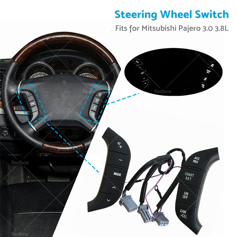 8701A383 Steering Cruise Control Switch Audio Control for Mitsubishi Pajero-2