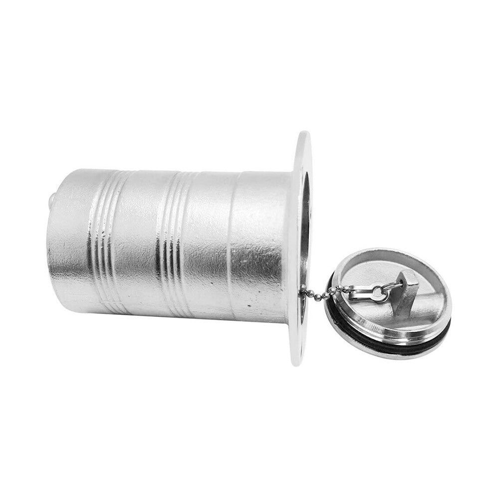 Keyless Water Deck Fill/Filler 1.5" Polished 316 Stainless Steel Suitable For Marine Boat-4