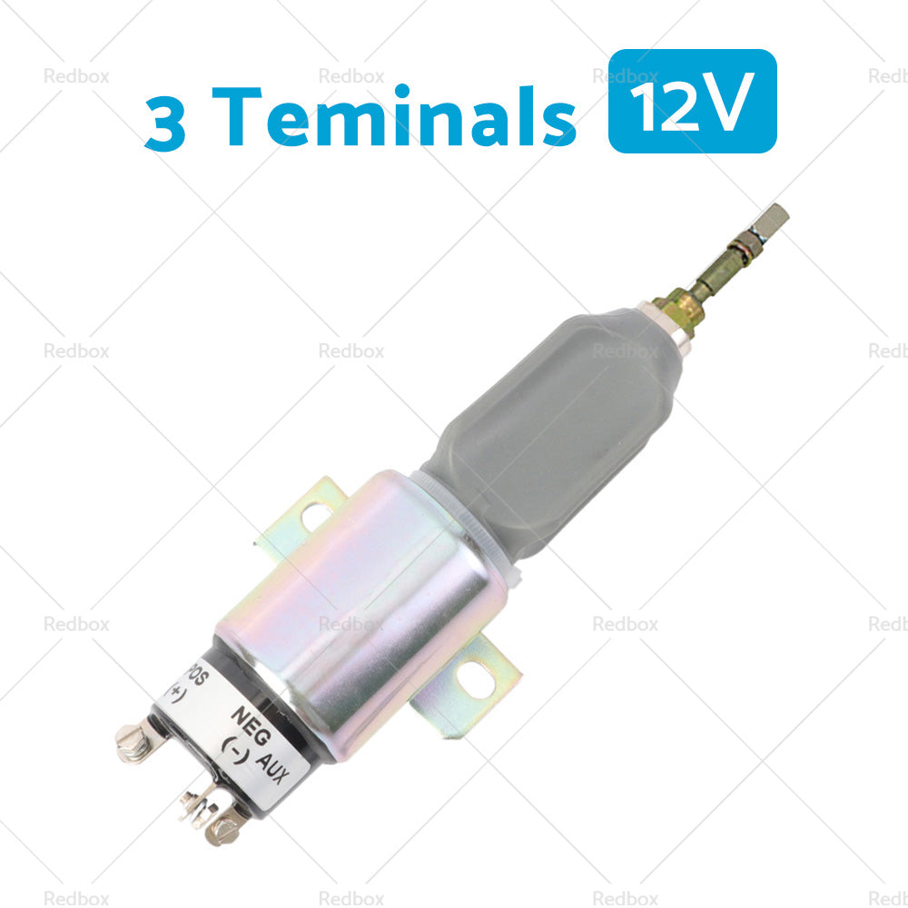 12V 24V Fuel Shutoff Solenoid Valve 1751ES Brand New-5