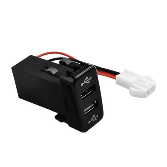 Dual USB Socket Audio Charger Suitable For Toyota Hilux / Prado / Land Cruiser 100 / 120 Series-0