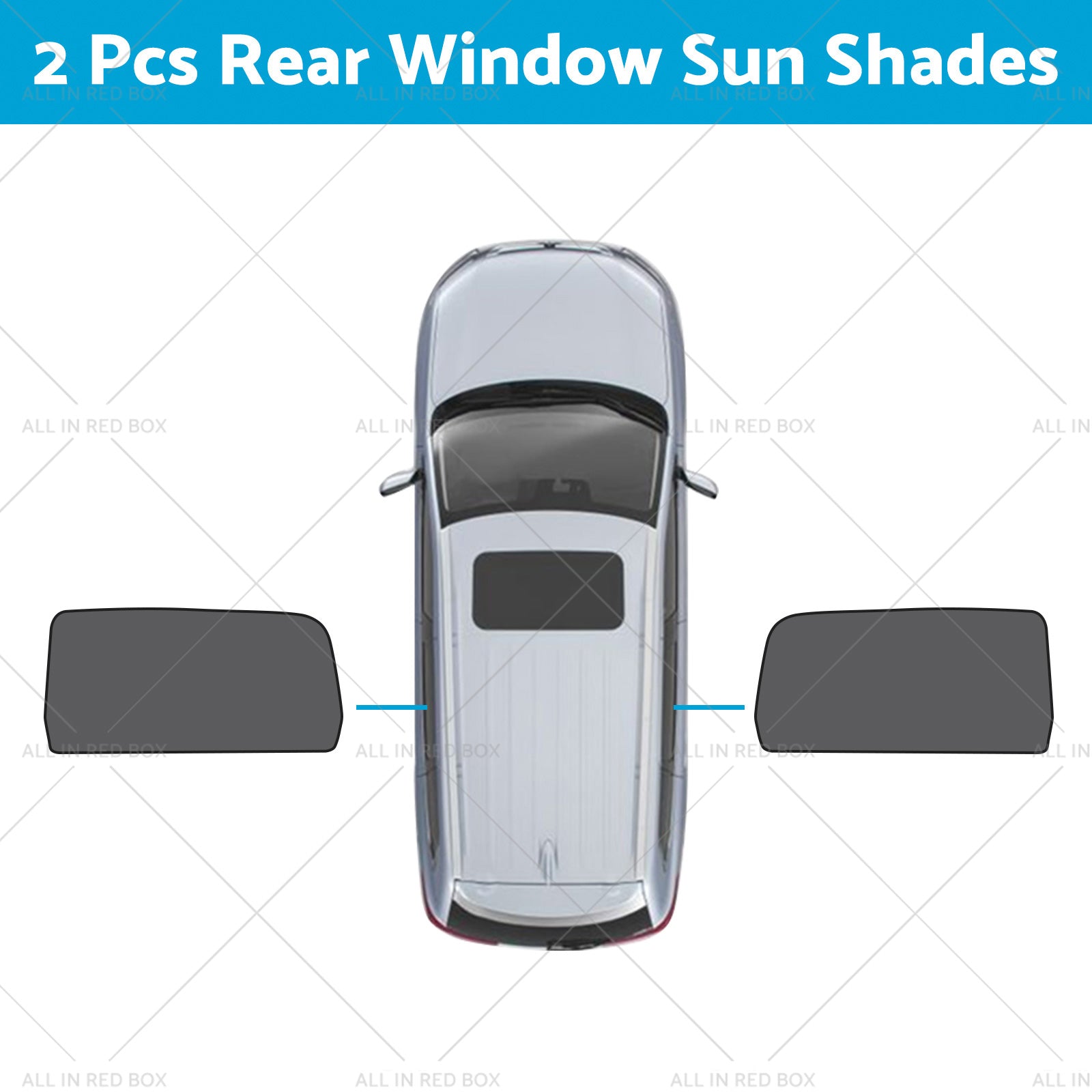 Front Rear Port Window Magnetic Mesh Sun Shade Suitable for Jeep Grand Cherokee-4