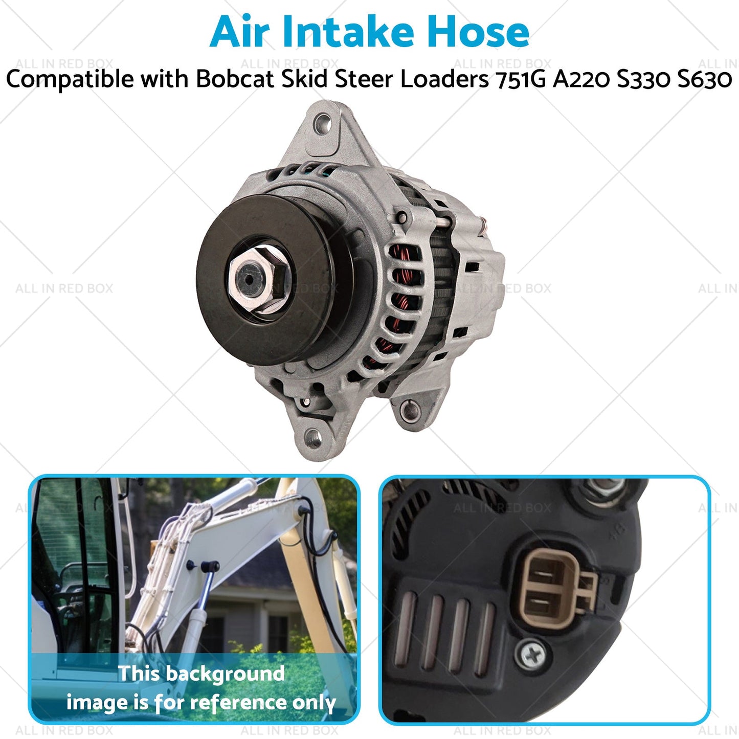 12V Alternator for Bobcat Skid Steer Loaders 751G A220 S330 S630 6675292,6678205-4