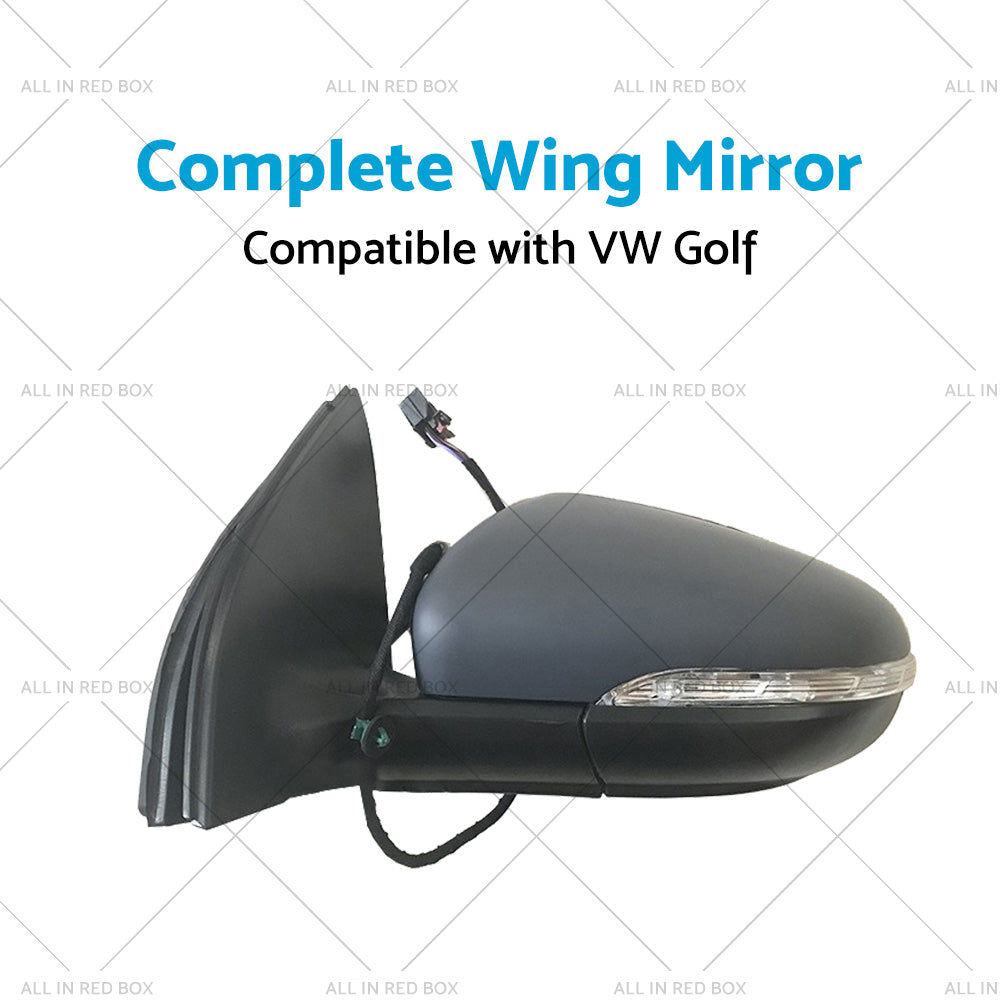 NEW LH Door Mirror Suitable for VW Golf MK6 2009-2012 Left Passenger Side-3