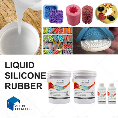 SH25 Liquid Silicone Rubber Mould Making Kit 100 3 Mix - 1Kg 2Kg 5Kg 10Kg Blue-3