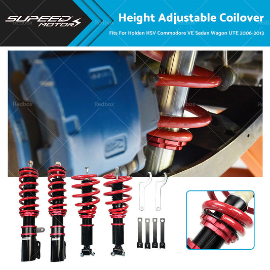Adjustable Height Coilover Suspension Shock For Holden VE Commodore Sedan Wagon-0
