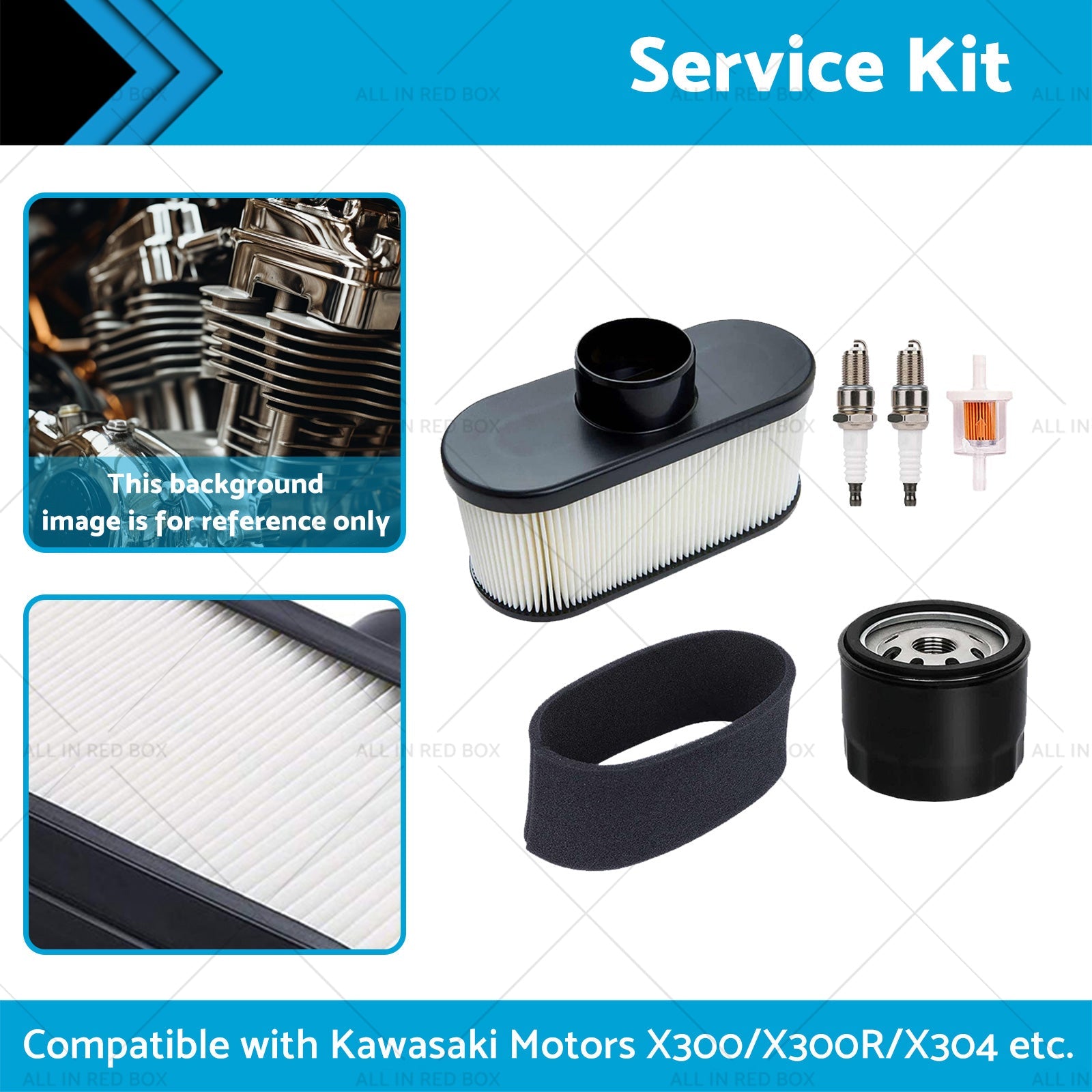 Service Kit Suitable for John Deere Mowers X300 X300R X303x310x320 MIU12555-1