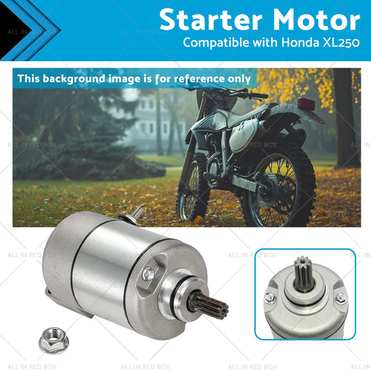 Starter Motor Suitable for Honda XL250 XR250 31200-KW3-018 31200-KBR-008 91-09-0