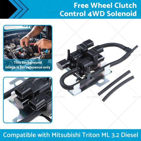 1x Free Wheel Clutch Control 4WD Solenoid Suitable For Mitsubishi Triton ML 3. 2-1