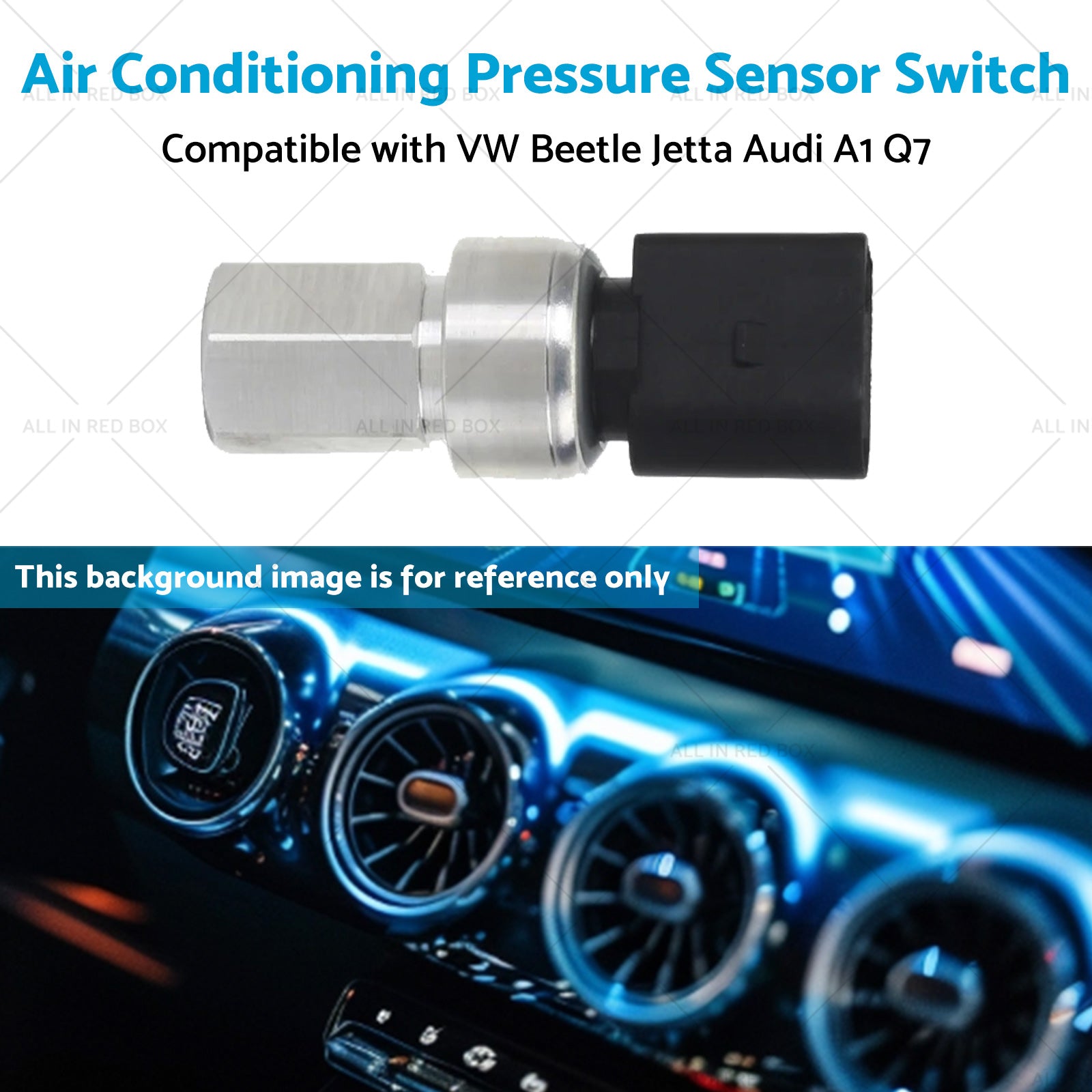 Air Conditioning Pressure Sensor Switch 1K0959126E Suitable For VW Audi A3 S3 Q3-3