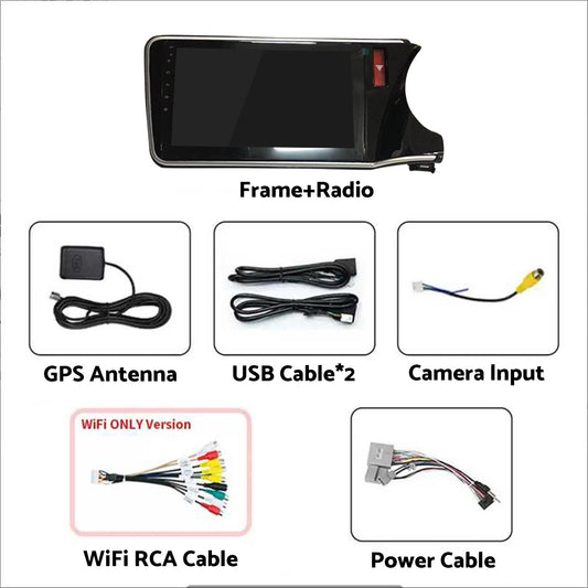 13 Wireless Head Unit Stereo Radio Suitable For Honda City 2014+ Android 13 Carplay-1