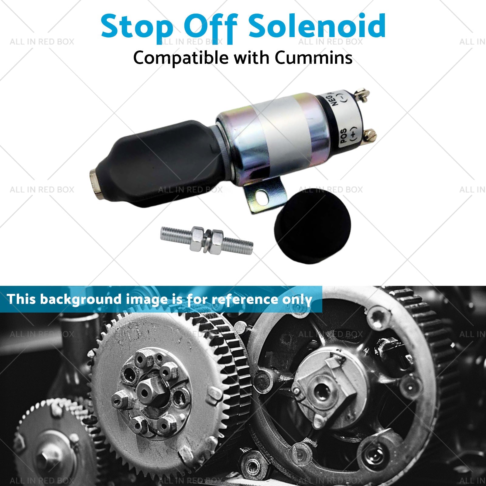 1751ES-24E7U1B1S5 Stop Off Solenoid Suitable for Cummins SA-3766T 24V 3864274-4