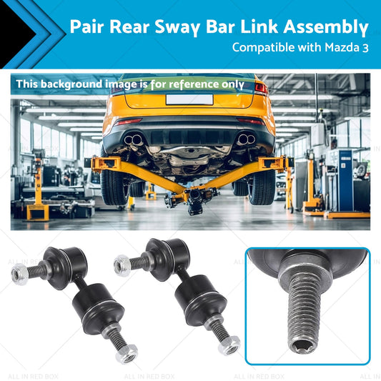 Rear Sway Bar Link Assembly Stabilizer Link Suitable for Ford Focus Mazda 3-0