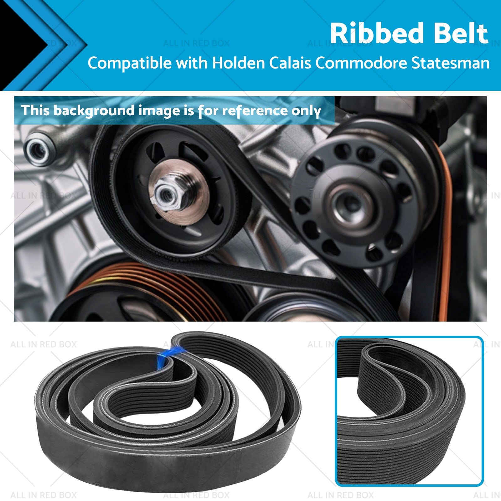 Ribbed Belt 6PK2720 Suitable for Holden Calais Commodore Statesman V6-0