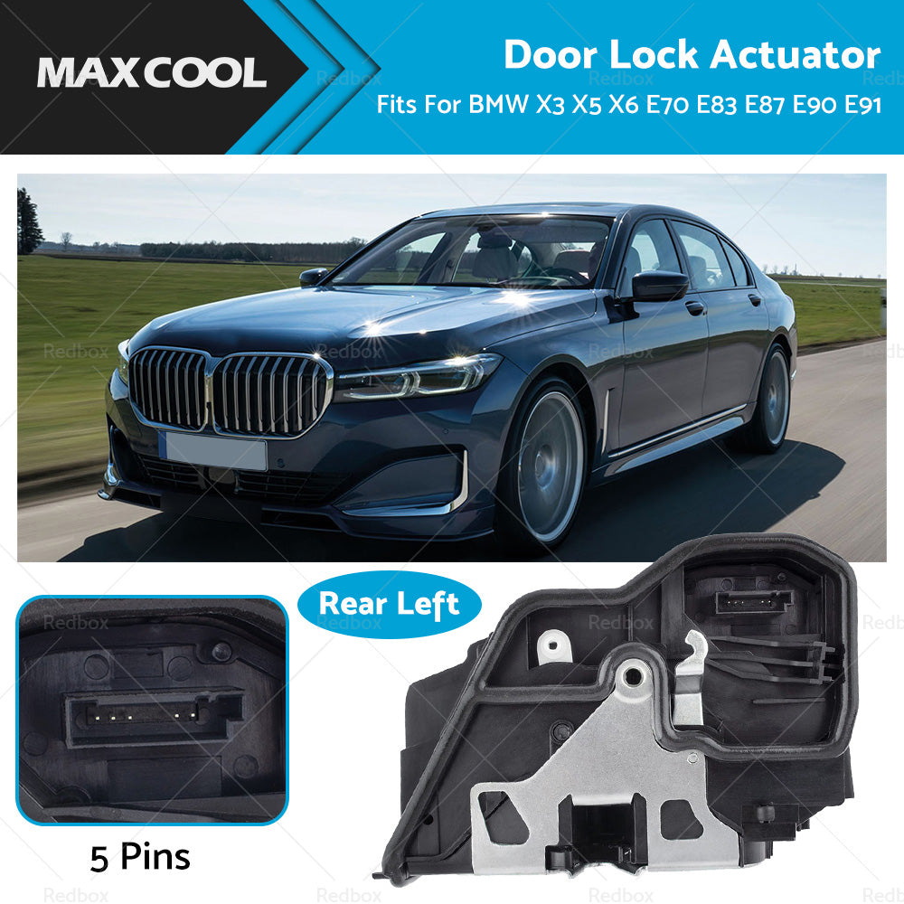 Rear Left Door Lock Actuator Latch Suitable For BMW X3 X5 X6 E70 E83 E87 E90 E91-0