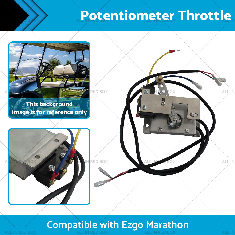 Pot Box Potentiometer Throttle EV Suitable For Ezgo Marathon 90-94 PB-6 27094G01-1