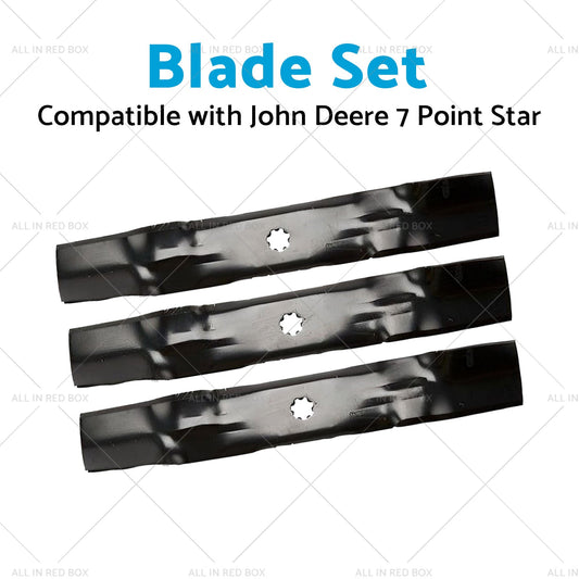 Blade Set Suitable for John Deere 7 Point Star 145 155C LA130 LA140 LA145 LA165-1