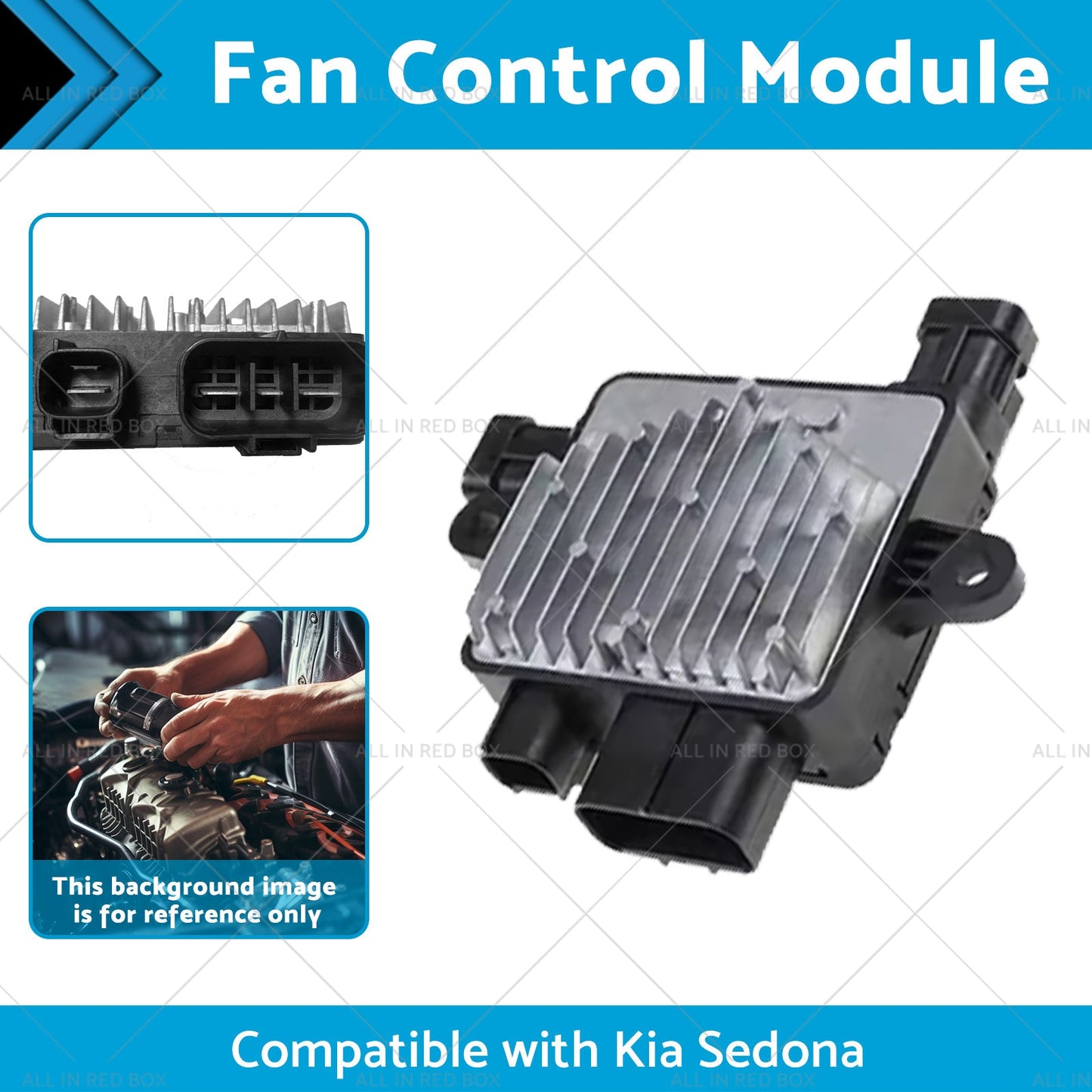 Fan Control Module Suitable for 06-14 Kia Sedona 3. 5L 3. 8L V6 24V 25385-4D900-1