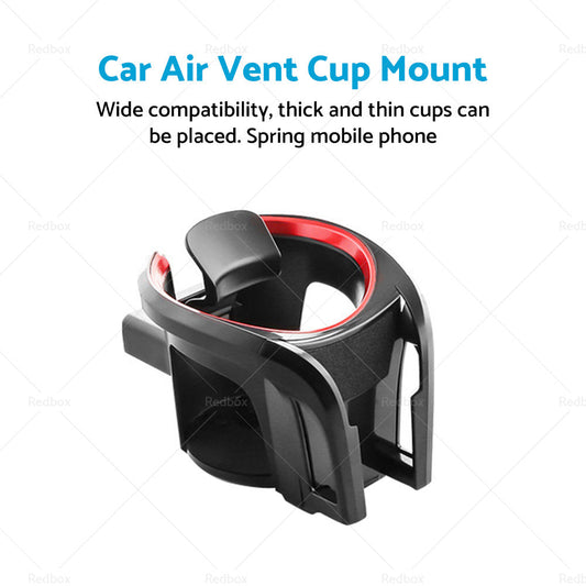 Car Air Vent Cup Holder Bottle Drink Coffee Air Outlet Storage AU Water Bottles-1