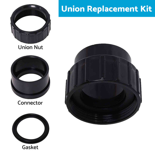 2PCS Union Connector Kit Suitable for Hayward Tristar Adabuing SPX3200UNKIT-0