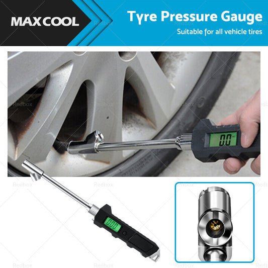 30 PSI Tire Pressure Guage Digital Car Bike Truck Air Meter Tester Tyre Gauge-0