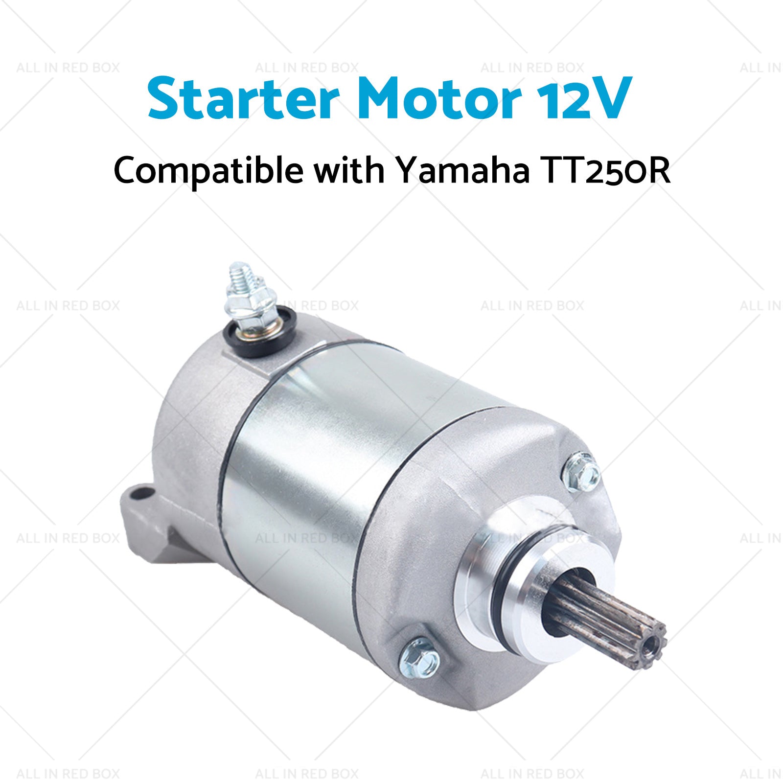 Starter Motor 12V Suitable for Yamaha YS250 TT250R YBR250 93-06-3