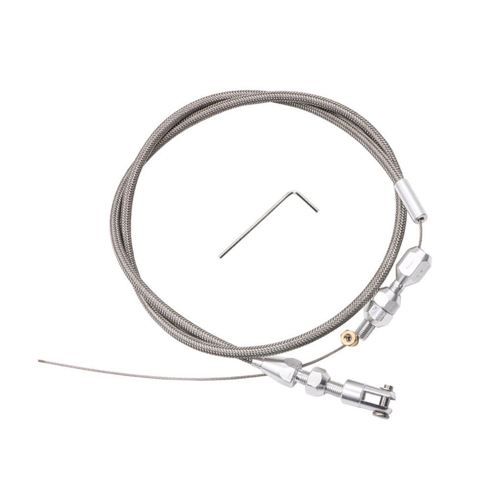36 inch  Braided Throttle Cable Kit Suitable For 97-07 Chevrolet LS1 4. 8 5. 3 5. 7 6. 0-0