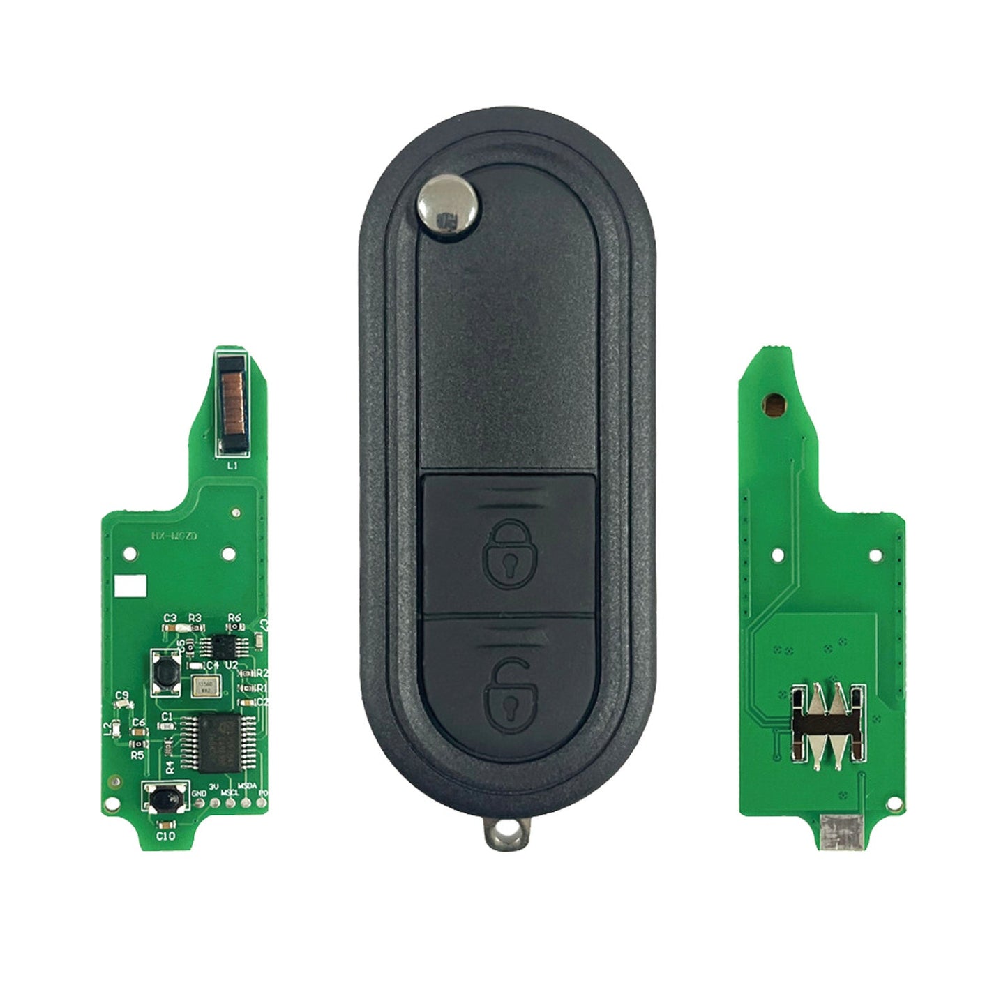 Complete Remote Key Suitable for MG MG3 Hatchback Petrol 1.5L Chip ID46 433Mhz-0
