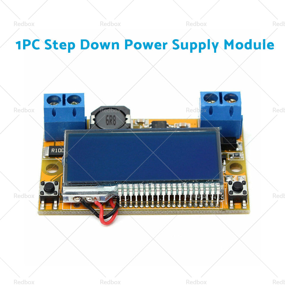 DC-DC Adjustable Buck Converter Step Down Power Supply Module LCD with Shell-5