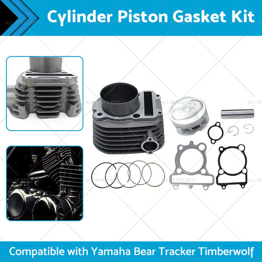 Cylinder Piston Gasket Kit Suitable For Yamaha Moto-4 Bear Timberwolf 250-1