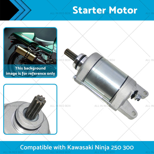 21163-0717 Starter Motor Suitable for Kawasaki Ninja 250 300 Versys-X 250 13-20-1