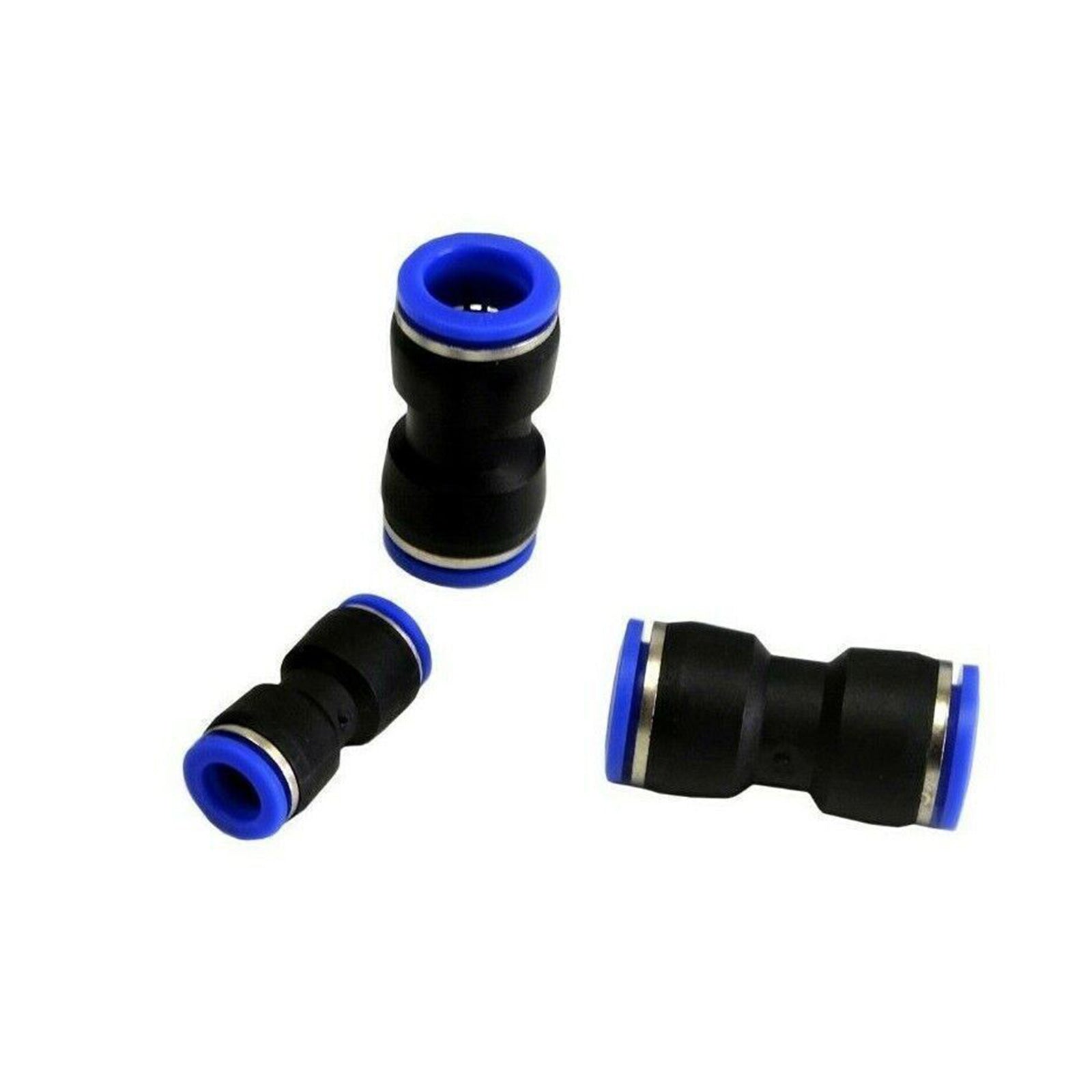 58pcs Air Line Coupler Push in Hose Joiner Metric Quick Connect Kit Nylon Hose-2