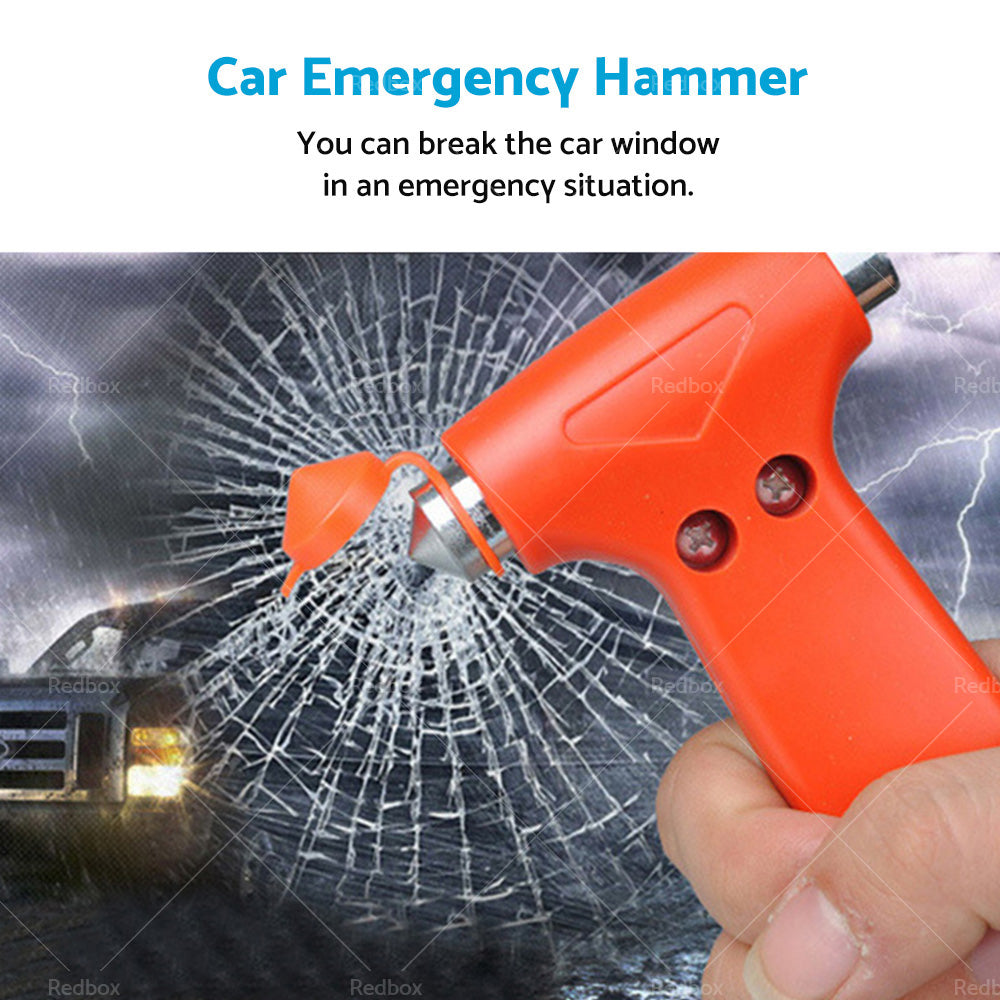 5x Emergency Safety Hammer Breaker Car Cutter Window Belt 2 in 1 Tool Bus Glass-4