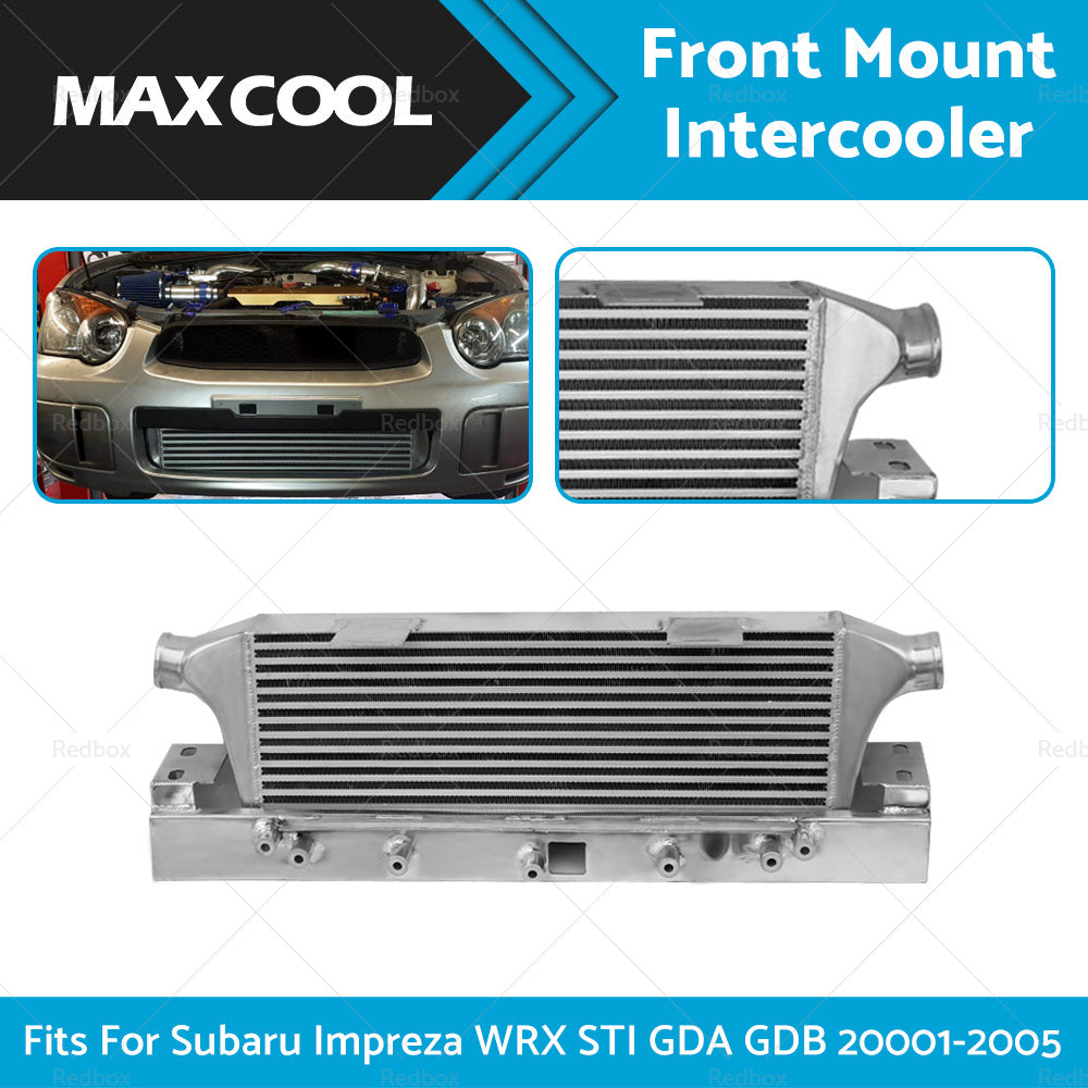 Front Mount Intercooler For Subaru Impreza WRX STI GDA GDB 2001-2005 FMIC H or Duty-0
