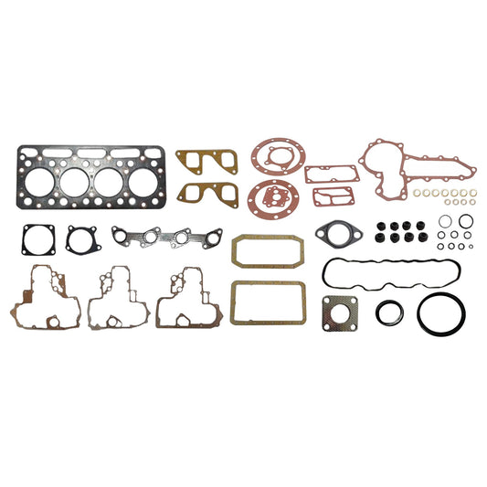 Full Overhaul Gasket Kit Upper Lower Set Suitable for Kubota V1902 15808-03310-0