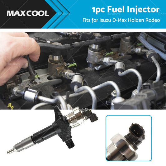 1X Fuel Injector For Isuzu D-Max Holden Rodeo 4JJ1 3. 0L 095000-6980 8980116043-0