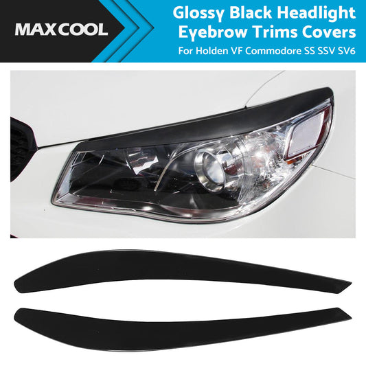 Headlight Eyebrow Eyelid Cover Trim Fits Holden Commodore VF SS SSV SV6 S Evoke-1