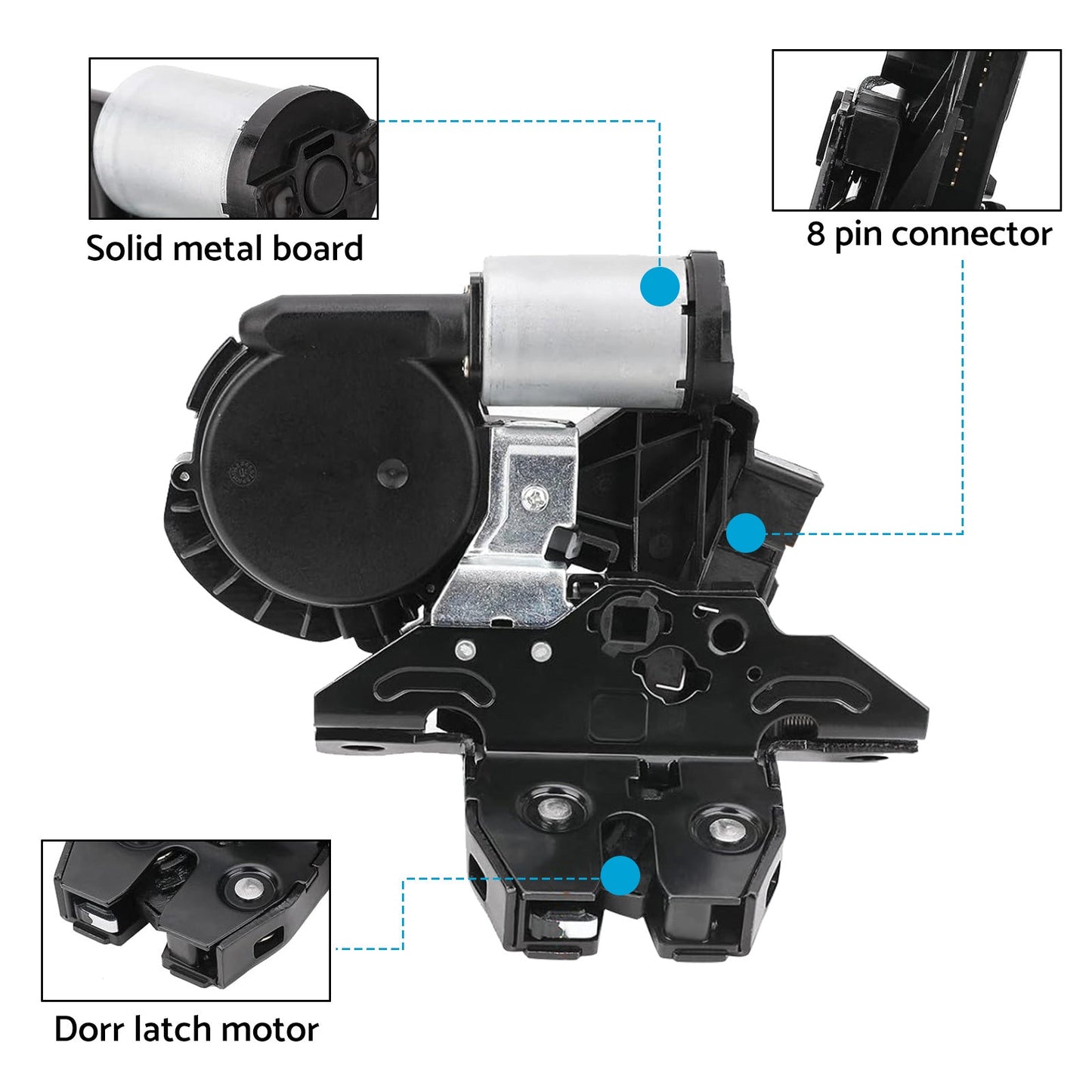 Rear Tailgate Lock Latch Actuator Suitable For Holden Commodore VF Wagon 13527320-1