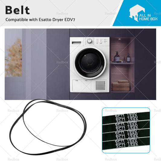 6PH1950 Rubber Belt Suitable for Esatto Dryer Drum Belt EDV7-0