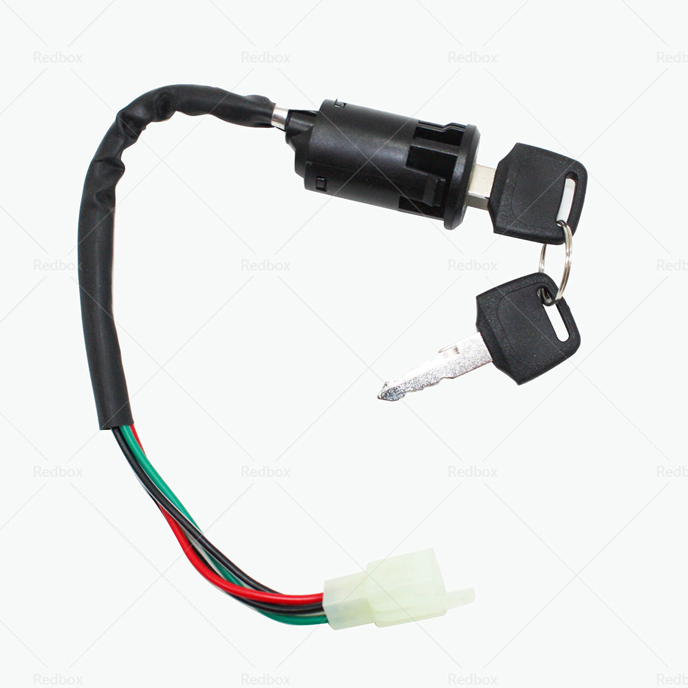 4 Wire Ignition Key Barrel Switch 50cc 110cc 125cc 250cc PIT Quad Dirt Bike ATV-2