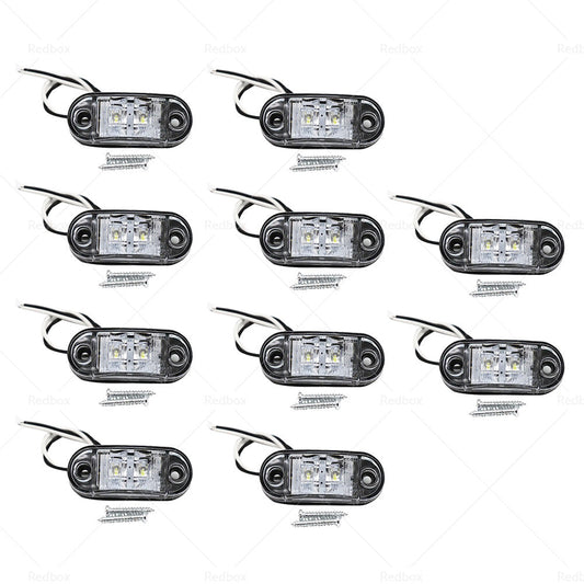 LED Side Marker Clearance Lights Indicators Suitable For Trailer Truck RV 12 24V-1