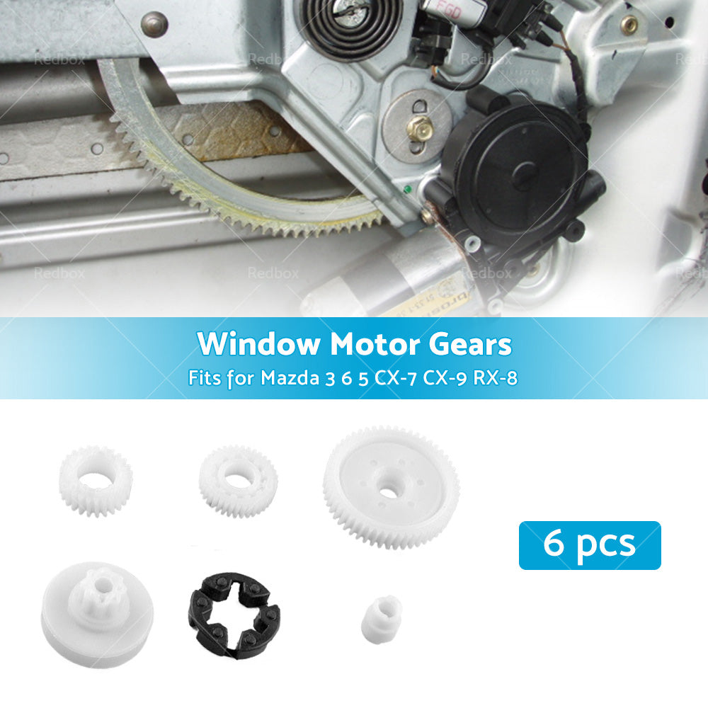 Front Rear Window Motor Gear Regulator Repair Kit For Mazda 3 6 5 CX-7 CX-9 RX-8-2