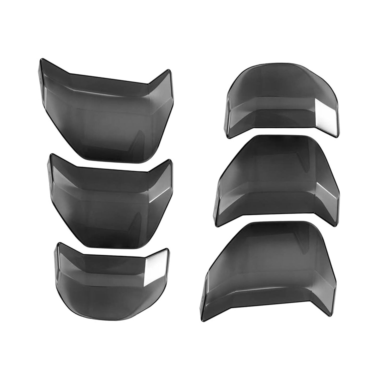 6x Tail Light Lamp Cover Trim Frame Suitable For Ford Mustang GT 2018-2022-4