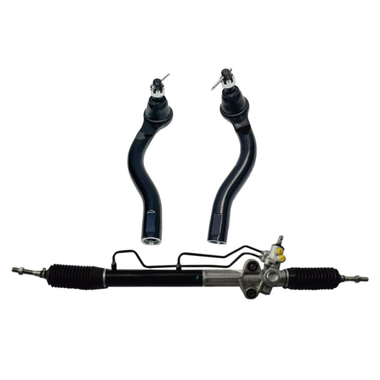 Power Steering Rack w/ Pair Tie Rod Ends Suitable for Mitsubishi Pajero NS NT-0